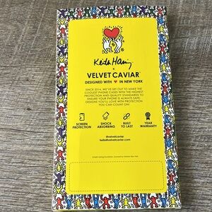 VELVET CAVIAR Keith Haring Heart iPhone Case - Thumbnail 3
